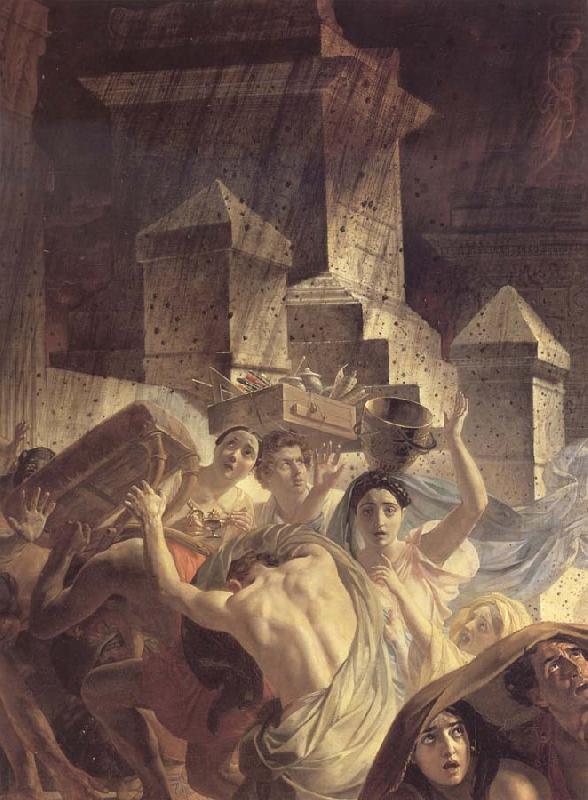 The Last Day of Pompeii, Karl Briullov